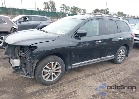 2016 Nissan Pathfinder Sl from USA, damaged, VIN 5N1AR2MM6GC609956